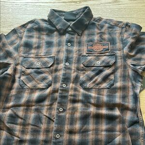 Harley-Davidson Men's Plaid Shirt
